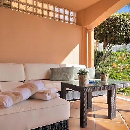 Ferienhaus Lujoso Adosado Frente Al Mar Con Piscina Y Jardin - Riviera Andaluza 3 Estepona