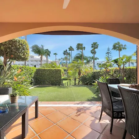 Lujoso Adosado Frente Al Mar Con Piscina Y Jardín - Riviera Andaluza 3 * Estepona