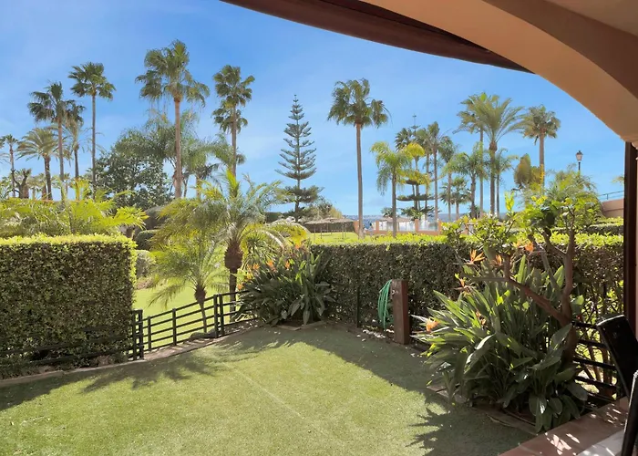 Lujoso Adosado Frente Al Mar Con Piscina Y Jardín - Riviera Andaluza 3 Estepona