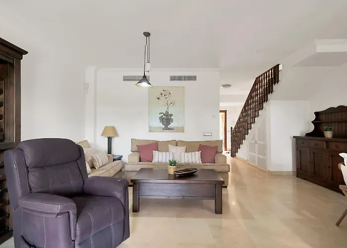 Casa de Férias Lujoso Adosado Frente Al Mar Con Piscina Y Jardín - Riviera Andaluza 3 Estepona