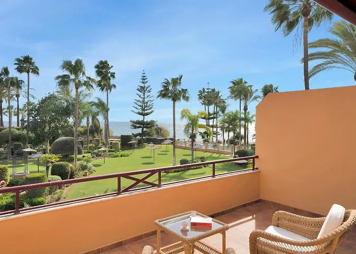Lujoso Adosado Frente Al Mar Con Piscina Y Jardín - Riviera Andaluza 3 Casa de Férias