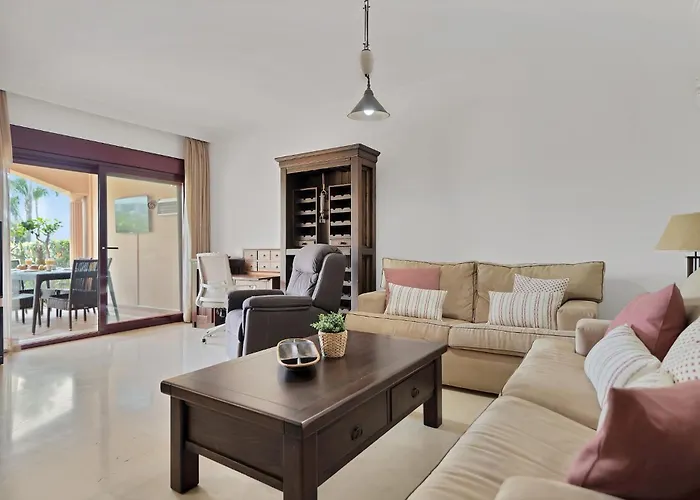 Feriehus Lujoso Adosado Frente Al Mar Con Piscina Y Jardin - Riviera Andaluza 3 *