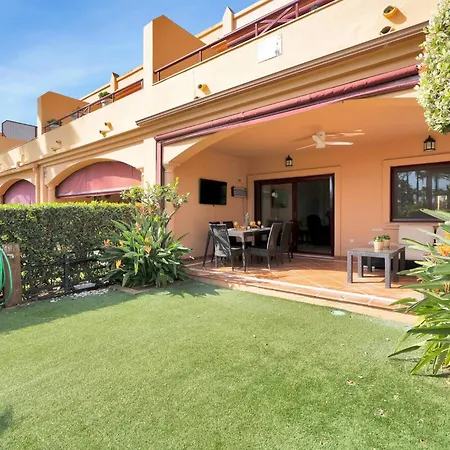 Lujoso Adosado Frente Al Mar Con Piscina Y Jardin - Riviera Andaluza 3 Feriehus *